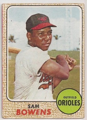 1968 Topps - Sam Bowens #82