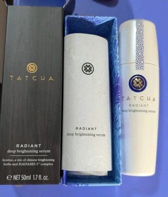 Tatcha Radiant Deep Brightening Anti-Aging Serum 1.7 fl oz sealed in Box Japan - Image 1 of 4