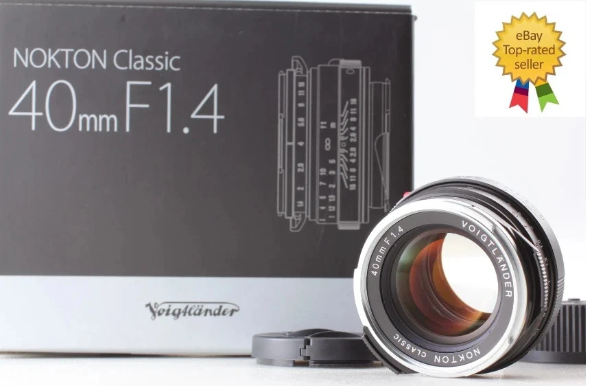 Voigtländer f/1.4 Lenses 40mm Focal for sale - eBay
