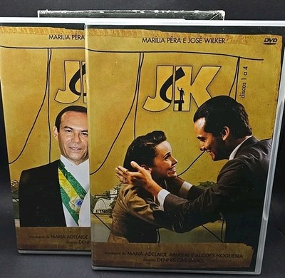 JK Brazilian TV Series 5 DVD Box Set Marilia Pera Jose Wilker Kubitschek Brazil