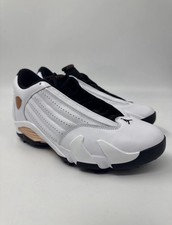 Nike Air Jordan 14 Golf US Open White Copper HV4813 100 Men Sizes 8-13