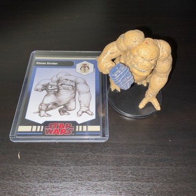 WOTC Star Wars Miniatures MOTF Kintan Strider 32/40 with Card