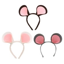 Animal Roleplay Costume Mouse Ear Hairband Party Hairband Halloween Decoration
