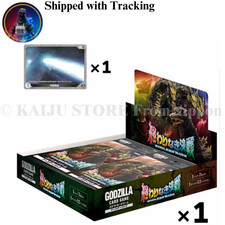 Godzilla Card Game Endless Wars Booster Box Store Limited Promo Card 12 Packs