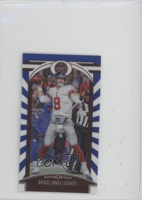 2020 Panini Legacy Premium Edition Mini Sapphire /50 Daniel Jones #58 06st