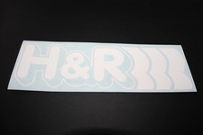 H&R HR Fahrwerk Federung Suspension Aufkleber Decal Sticker Kleber Autocollan pw