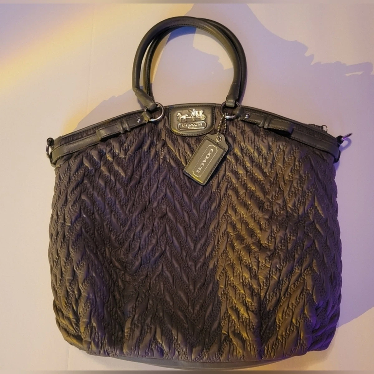 25+ Coach Madison Nylon Exterior Quilted Bags & Handbags for Women