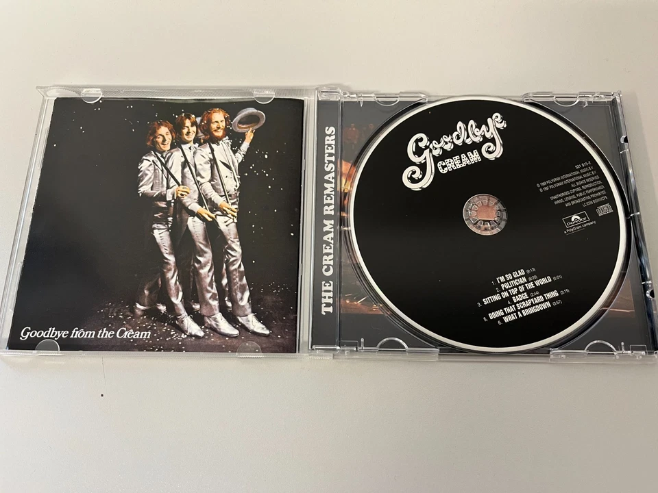 Cream - Goodbye Cream -  CD  © 1969/97 - Bild 2 von 3