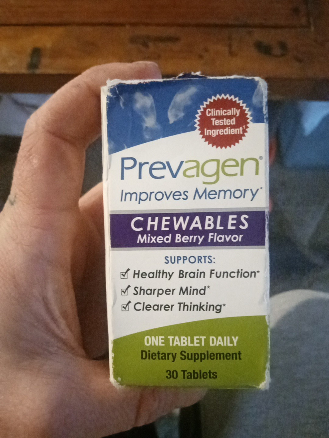 Prevagen Chewables Improves Memory Mixed Berry Flavor - 30 Count