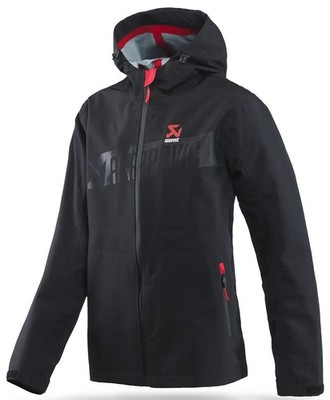 Akrapovic Corpo Mens Rain Jacket Black