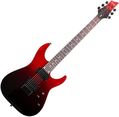Schecter C-1 Standard guitar in Blood Burst