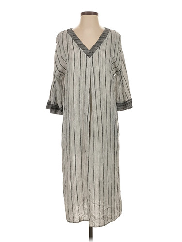 Simply Vera Vera Wang Women Gray Casual Dress S