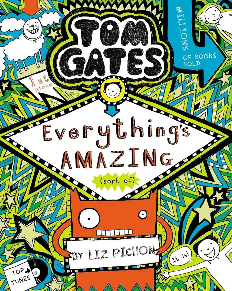 Tom Gates Series 5 Books Set by Liz Pichon 1-5 Set - Ages 9-14 - PB - Image 4