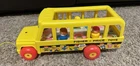 VTG Fisher Price Little People School Bus #192 w/ 3 People