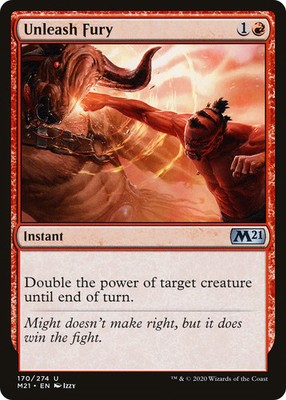 Unleash Fury [Core Set 2021] Magic MTG