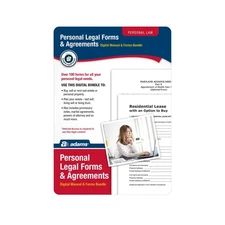 Adams Personal Legal Forms and Agreements, Downloadable Product Details on P...