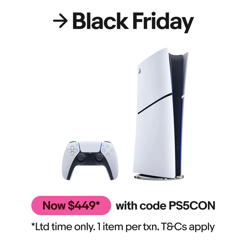 PS5 Digital Edition (825GB) PlayStation 5 NEW