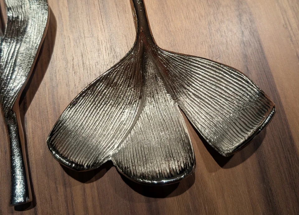 Juego de servir ensalada de tulipán Michael Aram pulido - 13 pulgadas Foto 4 de 4