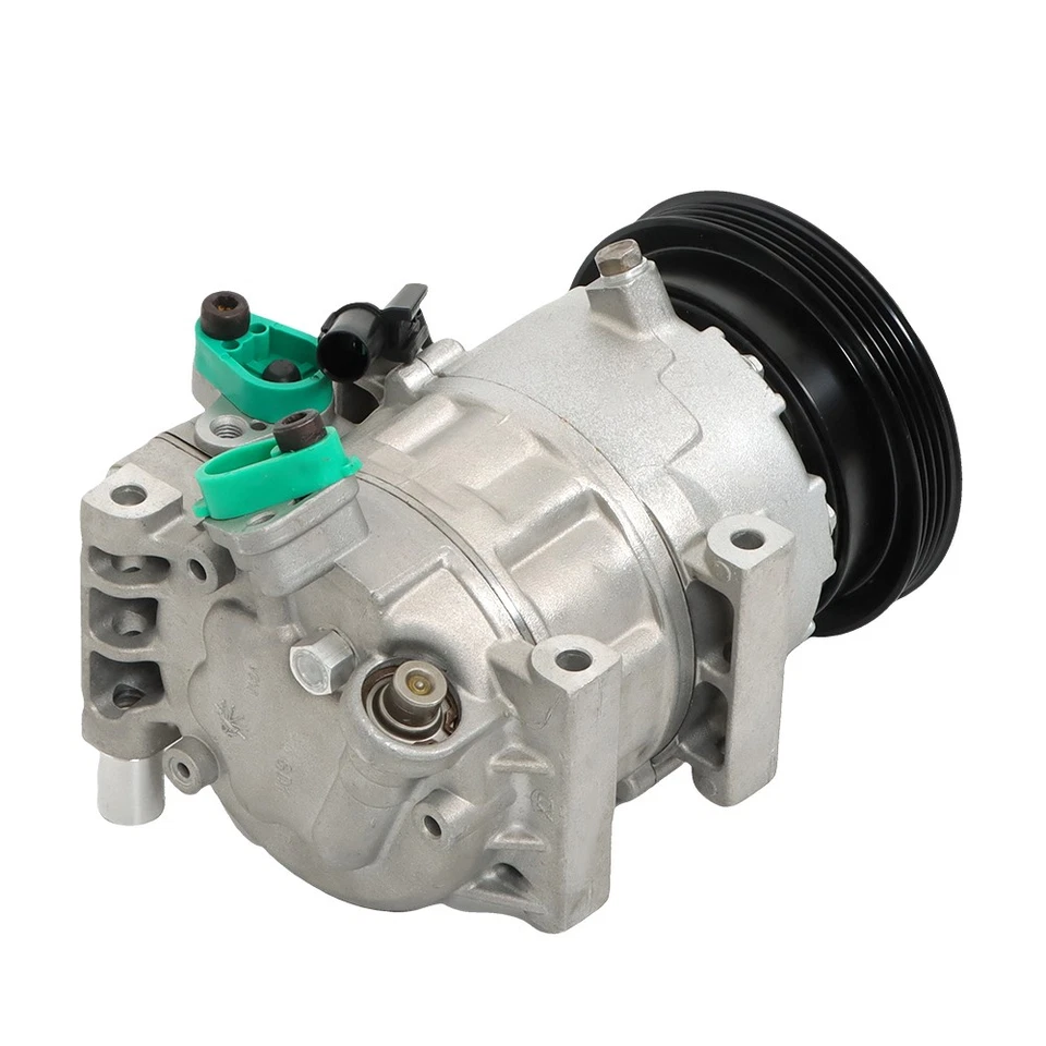 Compresor y embragues aptos para Hyundai Accent 2006 2007 2008 2009 1,6 L aire acondicionado nuevo Foto 4 de 4