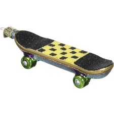 Old World Christmas Skateboard Glass Blown Ornament Christmas 44079 New