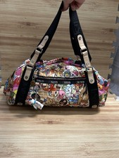 RARE tokidoki for LeSportsac Spiaggia Gioco Duffle Bag Rainbow Zip Beach Qee Y2K