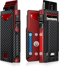 Wallet for Men Wallet with Slim Pop up Card Holder 9-13 Cards, Bifold Minimalist