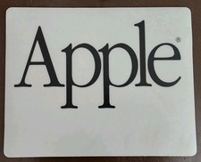 Vintage Apple Computer Mac Schaumstoff grau Mauspad 7" x 9"