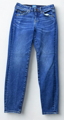 JAG Cecilia Skinny Jeans Womens Size 2P Petite Mid Rise Stretch Whiskered