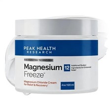 Magnesium Freeze - Topical Magnesium Cream With Niacinamide For Joints, Low B.