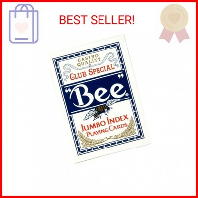 Bee Jumbo Index Playing Cards(Colors May Vary)