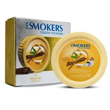 Eva Smokers Tooth Powder with Miswak Flavor Miswak Siwak Natural Herbal Halal...