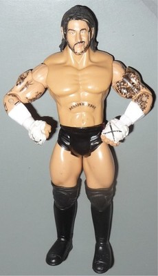 CM PUNK WWE Jakks Ruthless Aggression Style Wrestling Action Figure Loose READ