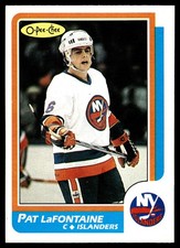 1986-87 0-PEE-CHEE HOCKEY Pat LaFontaine #2 NY Islanders HOF HIGH GRADE BEAUTY!