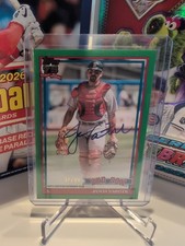 2026 Topps Jason Varitek Green Autograph 1991 Topps /99 Boston Red Sox Auto