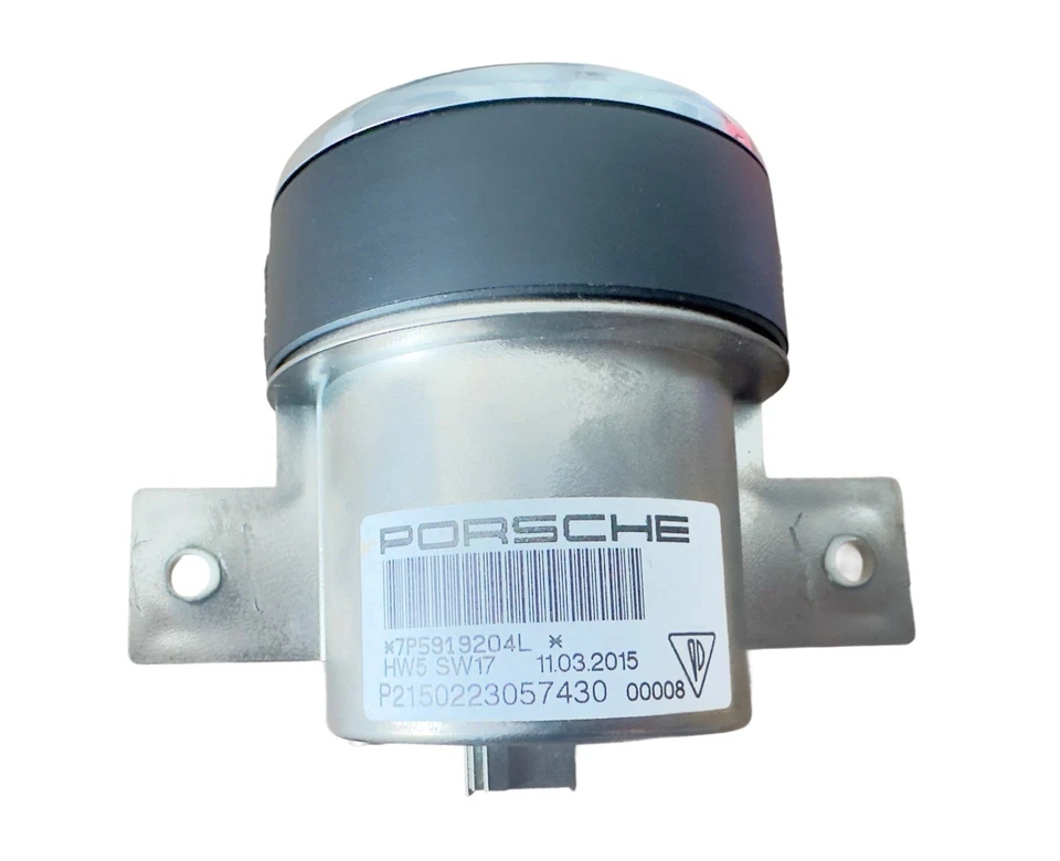 Porsche Macan Clock Time Display 15-18 OEM 7P5919204G - Image 2 of 3