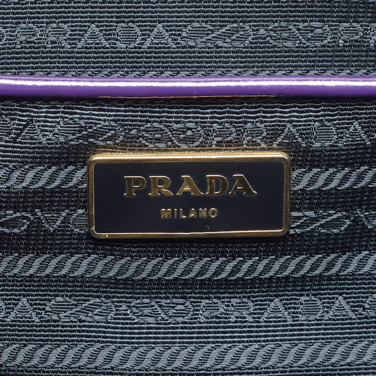 Prada Galleria Double Zip Medium Purple Spazzolato Leather Tote | eBay