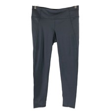 Prana Womens Momento 7/8 Leggings Moisture Wicking Mid Rise Gray Size L
