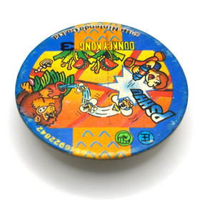Donkey Kong 3 1984 Nintendo Vintage Japanese Round Menko Cards Famicom Set of 2