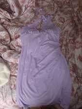 Lilac SHEIN Halter Dress Size Small Worn Once