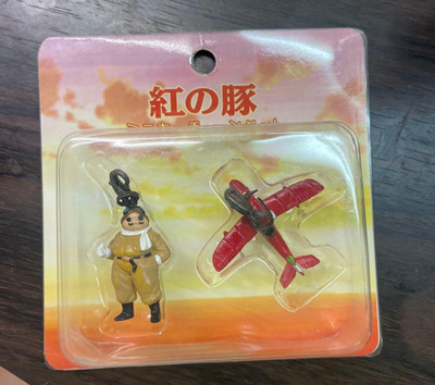Porco Rosso Mini Schlüsselanhänger Set Savoia Ghibli Made by Benelic