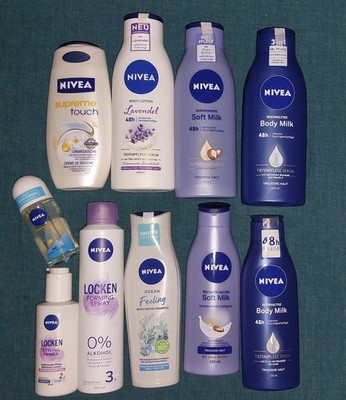 Nivea Body Lotion Body Milk Shampoo Styling Dusche