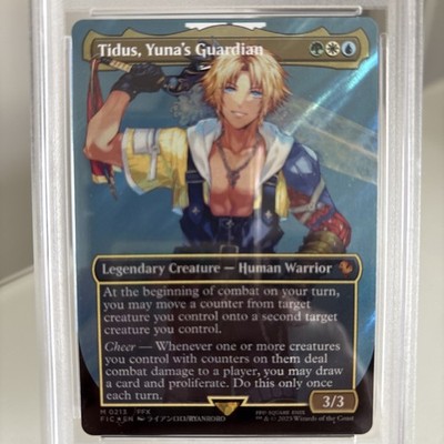 Tidus, Yuna's Guardian (Borderless) (Surge Foil) Commander: Final