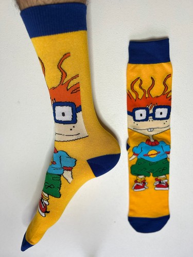 Cartoon Long Socks, Rugrats, Chuckie Body, Unisex