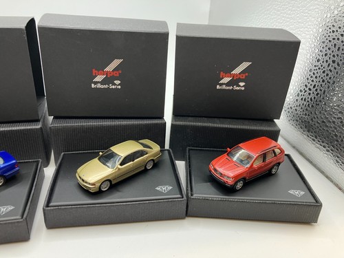 Herpa 1:87 PKW Brillant Serie PC Konvolut Sammlung BMW MB 4 Stück OVP #K252 - Bild 3 von 3