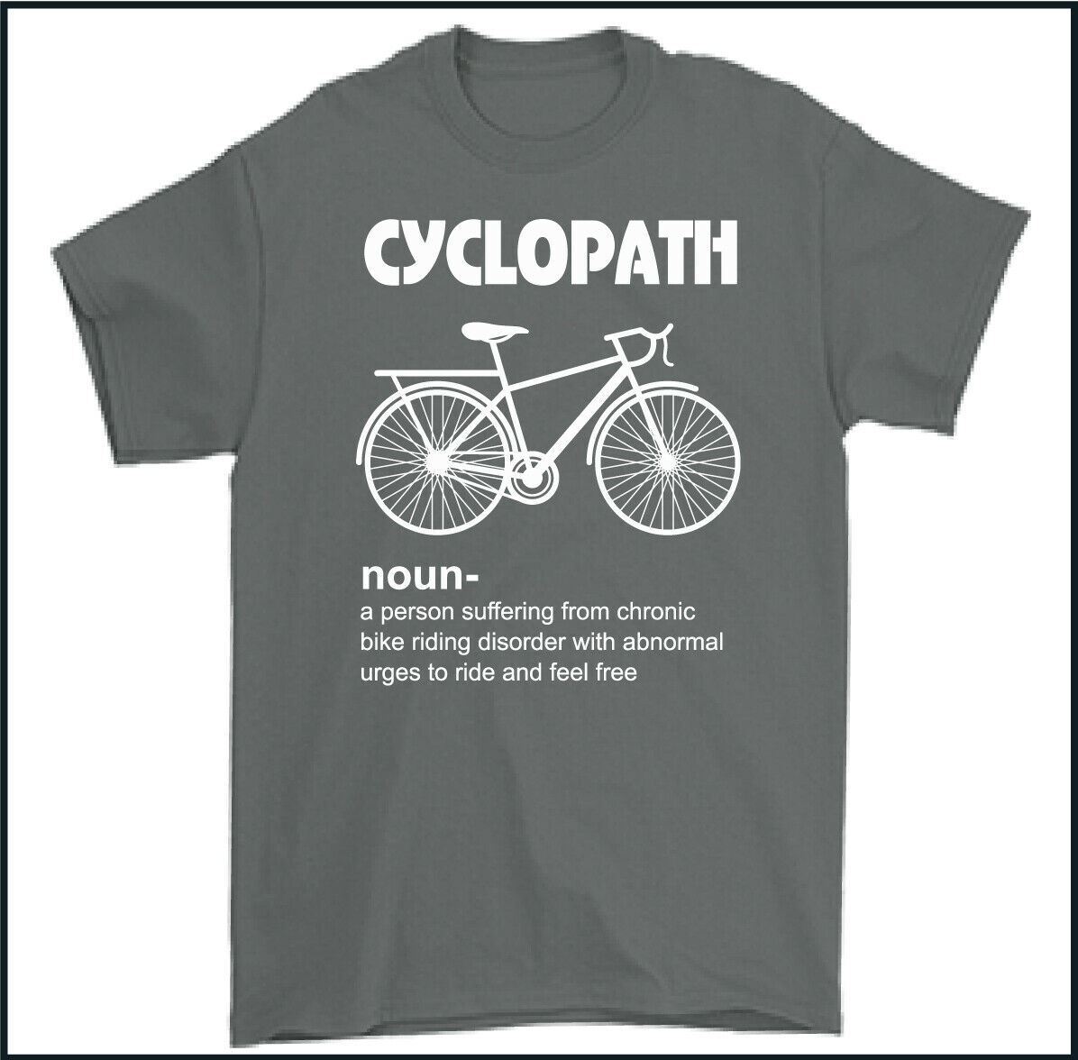 Cycopath - Funny Cycling And Bicycle Riders Bike T-Shirt Cycopath - Funny Cycling And Bicycle Riders Bike T-Shirt