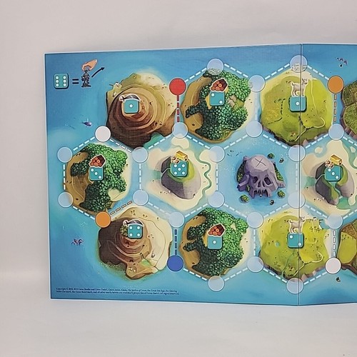 Catan Junior Game REPLACEMENT BOARD ONLY Board Game Piece - Picture 2 of 7
