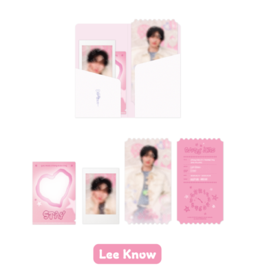 STRAY KIDS - 5th Fanmeeting 'SKZ 5'CLOCK' - Tin Case GROUP Polaroid