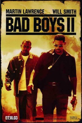398779 Bad Boys II Movie Martin Lawrence Will Smith WALL PRINT POSTER US