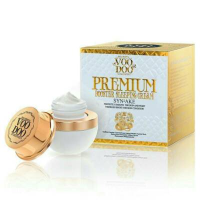 VOODOO PREMIUM BOOSTER WHITE SYN-AKE SNAKE VENOM MASK FIGHT ACNES WRINKLES SPOTS