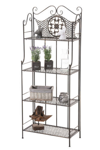 Kleines Eckregal stehend 115cm Pflanzenständer Outdoor Pflanzenregal Balkon